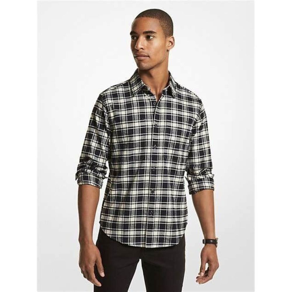 Michael Kors Men's Black Flannel Size Medium M
